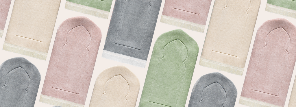 Plain Collection | Minimalist Prayer Mats | Urban Rugs UAE