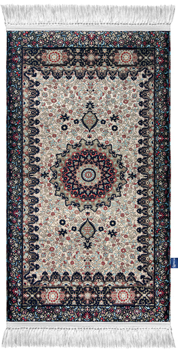 Black Cushioned Naseej Sejadah | Urban Rugs UAE