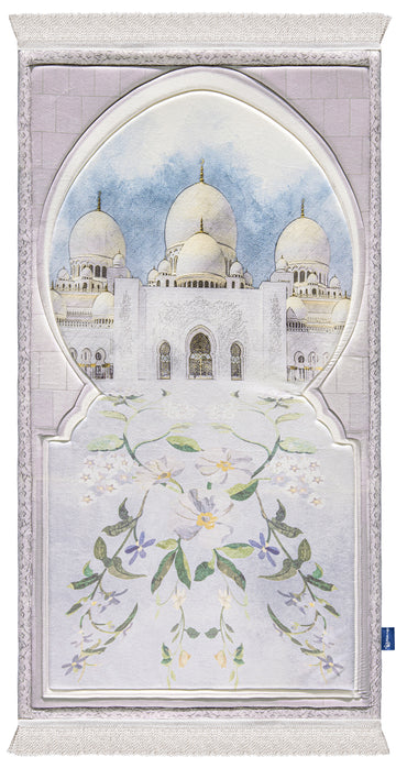 Grand Mosque Premium Prayer Mat | Urban Rugs